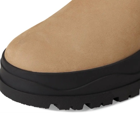 ✨ HUNTER ✨ NWT Women’s Marisol Waterproof Zip Platform Boot Faux Shearling SZ 6 - Picture 12 of 16